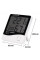 Цифровой термогигрометр влагомер часы будильник метеостанция Best watch UKC HTC-1 White