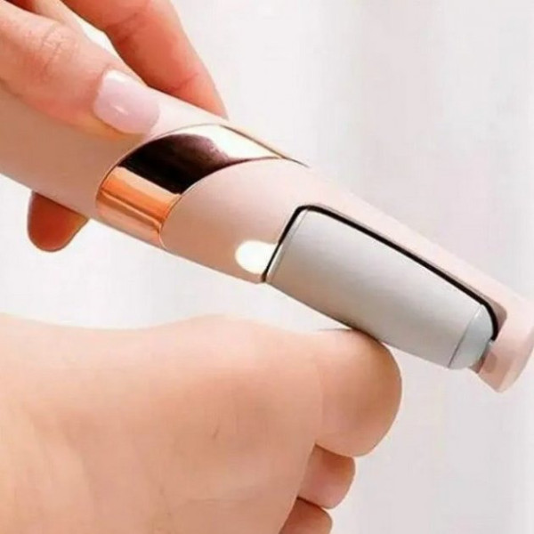Пемза для ног электрическая MHZ Wanhengda Pedi Electronic, для педикюра розовая