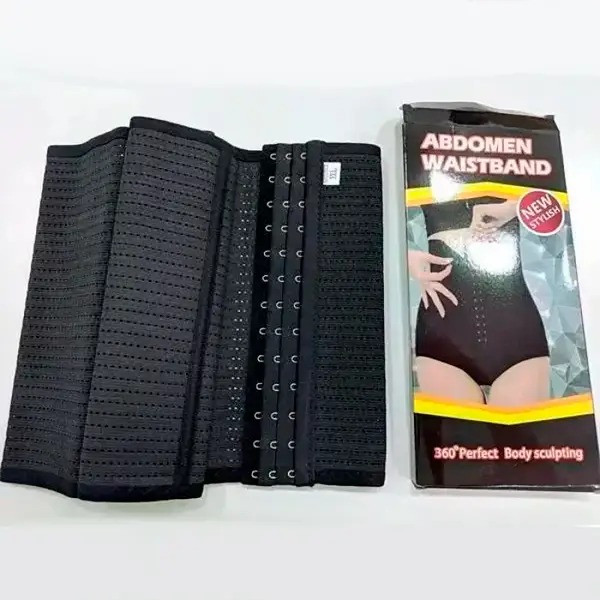 Корсет утягивающий Abdomen Waistband для корекции талии Черный