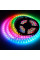 Светодиодная лента многоцветная 3528 RGB комплект 5м c пультом и блоком