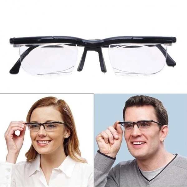Универсальные очки с регулировочными линзами и фокусировкой Dial Vision Black