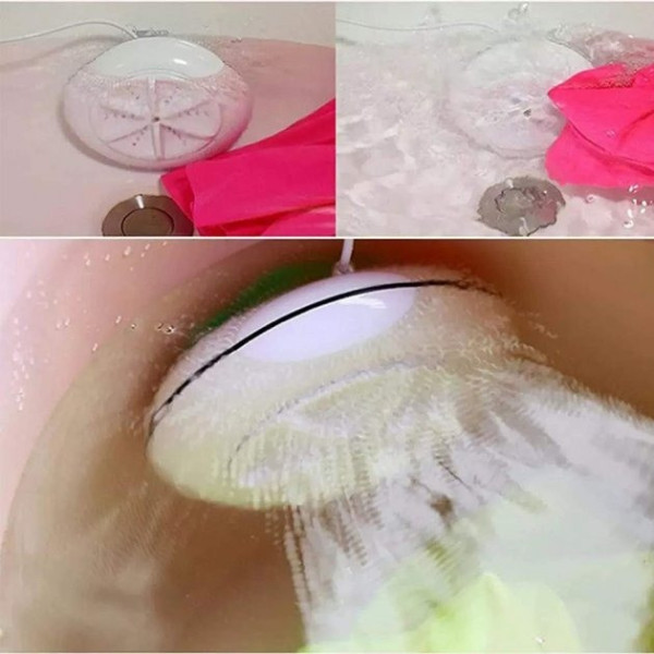 Портативная ультразвуковая стиральная машина с мини-USB Wash