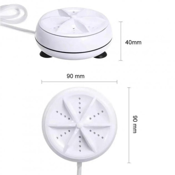Портативная ультразвуковая стиральная машина с мини-USB Wash