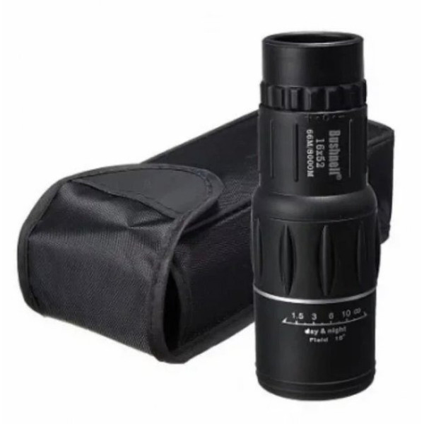 Компактный ночной монокуляр Bushnell 16x52 с 16-ти кратным зумом и двойным фокусом