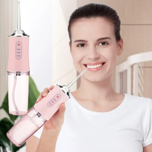 Портативный Ирригатор для чистки зубов 230 мл Portable Irrigator с насадками