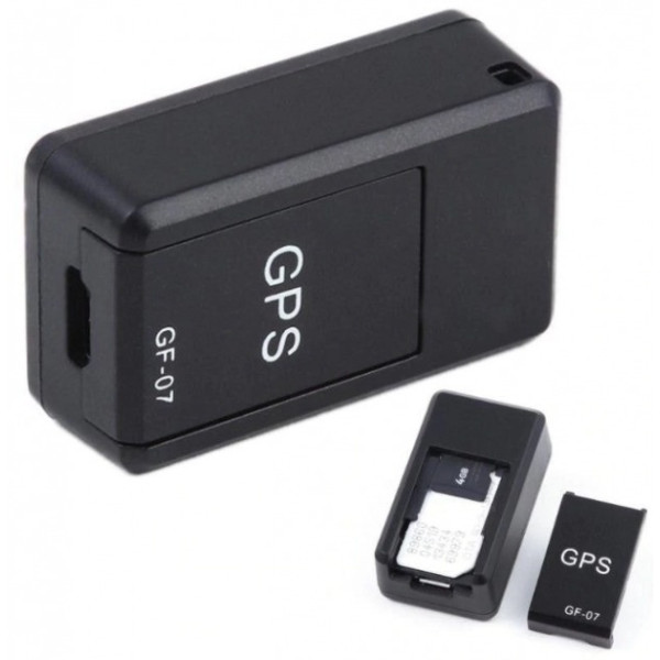 GSM GPS трекер GF-07 со встроенными магнитами для крепления Черный