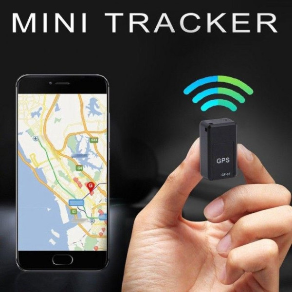 GSM GPS трекер GF-07 со встроенными магнитами для крепления Черный