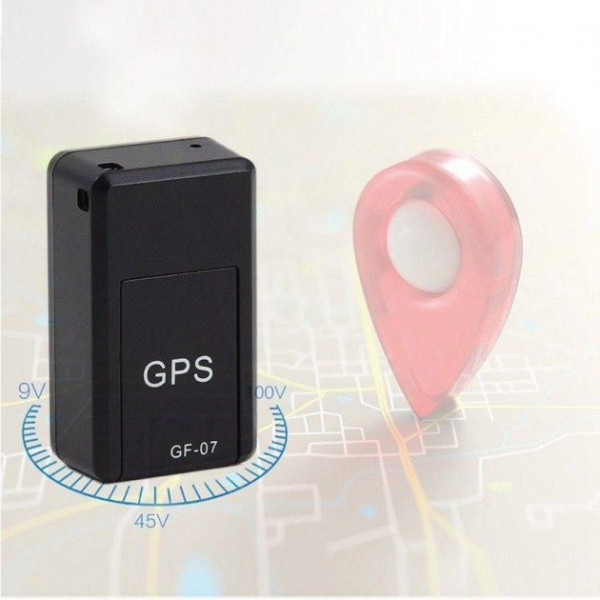 GSM GPS трекер GF-07 со встроенными магнитами для крепления Черный