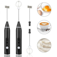 Капучинатор ручной мини миксер Milk Frother пеновзбиватель Вспениватель молока аккумуляторный USB