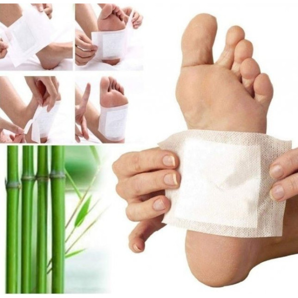 Пластыри на стопы Киноки для вывода токсинов Kinoki Cleansing Detox Foot Pads очищающие