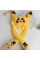 Шапка светящаяся с двигающимися ушами Пикачу Pikachu желтая