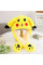 Шапка светящаяся с двигающимися ушами Пикачу Pikachu желтая