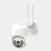 Уличная IP камера видео наблюдения с WIFI и 4G 15A-PTZ 4Mp, APP ICSEE поворотная, ночная съёмка, интерко