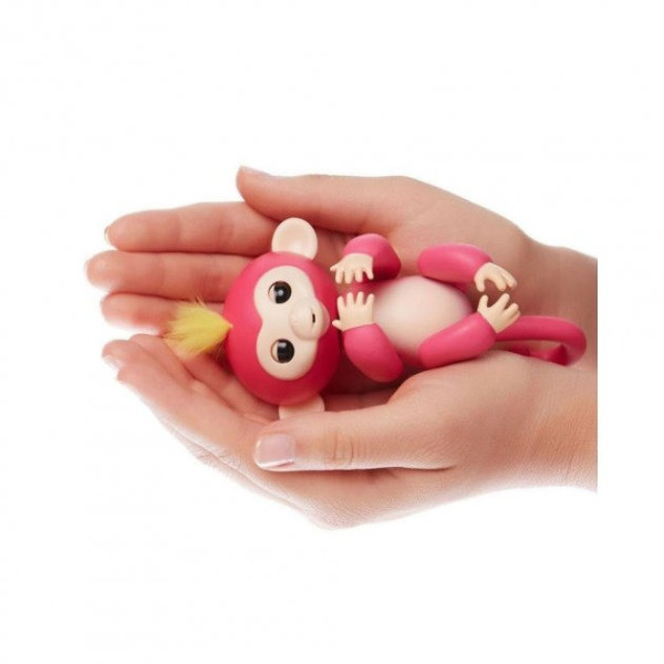 Ручная интерактивная обезьянка Happy Monkey Fingerling на палец