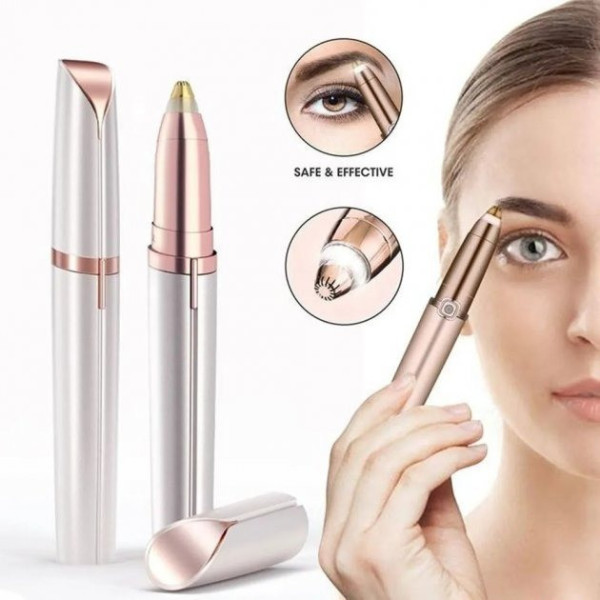 Женский триммер эпилятор для бровей Flawless Brows NEW безболезненное удаление волосков