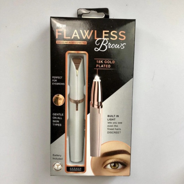 Женский триммер эпилятор для бровей Flawless Brows NEW безболезненное удаление волосков