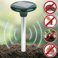 Солнечный отпугиватель кротов Solar Rodent Repeller ультразвуковой для грызунов в землю