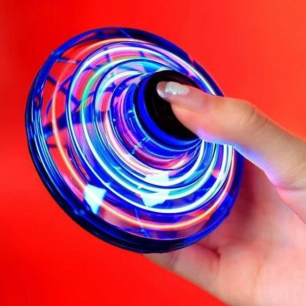 Летающий спиннер FLY с зарядкой от USB , Игрушка для детей летающая тарелка