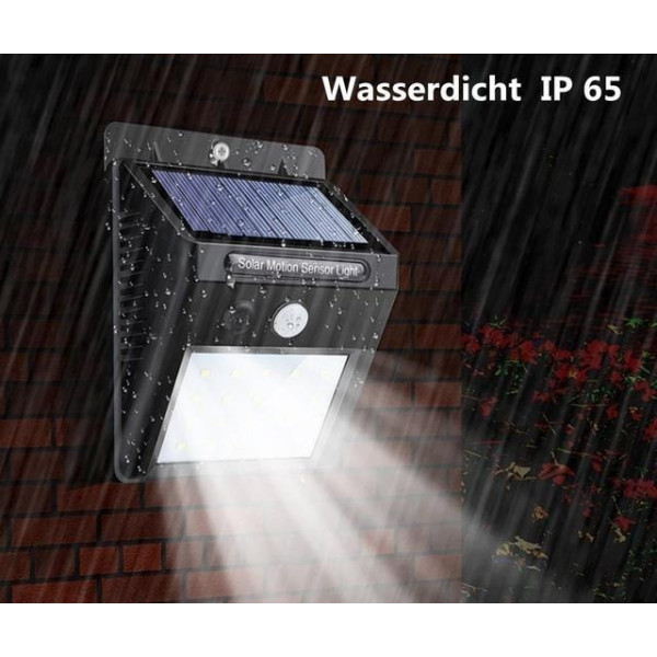 Cветильник LED наружного освещения Solar Motion Sensor Light с датчиком движения 0,5 Вт на солнечных батареях