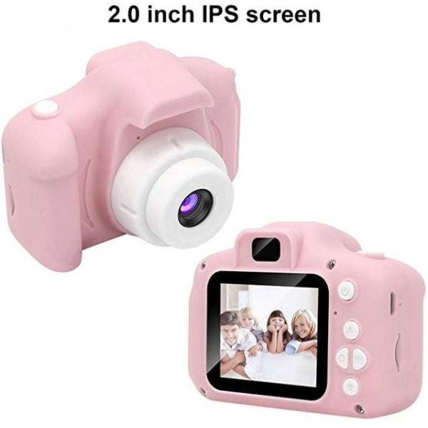 Детская Фотокамера Sonmax c 2.0″ дисплеем и с функцией видео Розовый