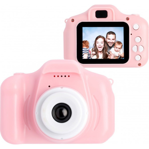 Детская Фотокамера Sonmax c 2.0″ дисплеем и с функцией видео Розовый