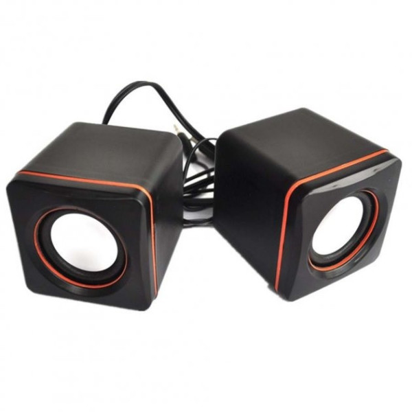 Колонки USB для ПК Компьютерные колонки SPS D02A Черные