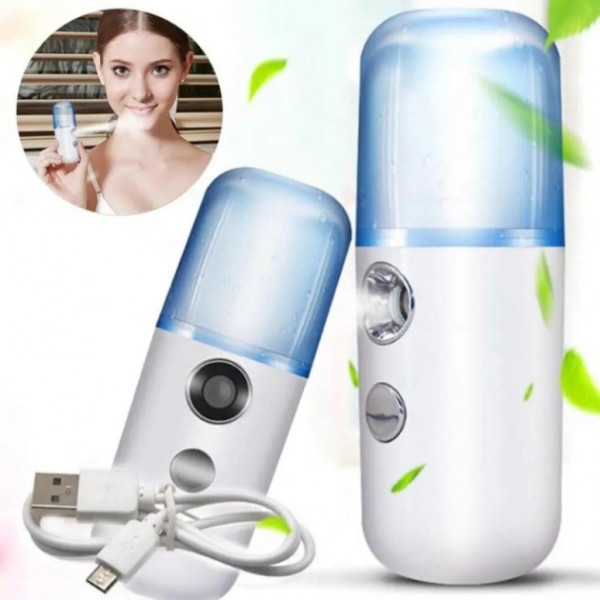 Увлажнитель для воздуха портативный нано спрей для лица Nano Mist Soraver 30 мл