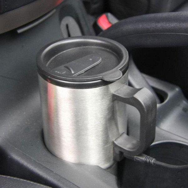Автомобильная термокружка с подогревом Electric Mug на 400 мл от прикуривателя