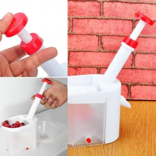 Машинка для удаления косточек из вишни черешни маслин и оливок Cherry Pitter