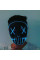 Неоновая маска Purge Mask Судная ночь ABC для карнавала