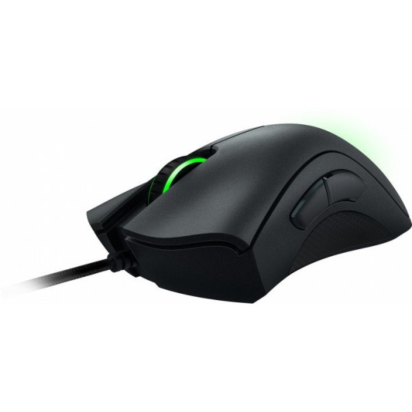 Мышка геймерская USB DeathAdder CHROMA 10000dpi проводная игровая Черная