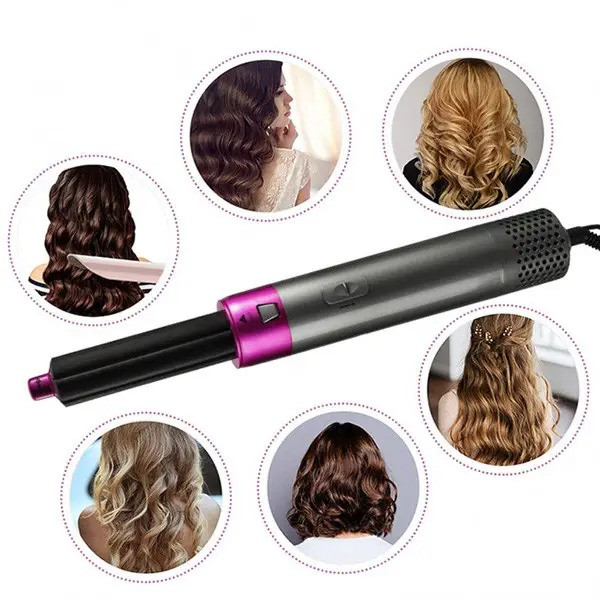 Мультистайлер 5 в 1 Hot Air Styler для разных типов волос с функциями придания объема
