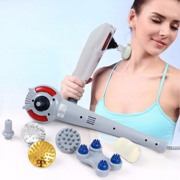 Ручной массажер для всего тела 8 в 1 Maxtop Magic Massager с инфракрасным излучением