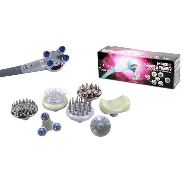 Ручной массажер для всего тела 8 в 1 Maxtop Magic Massager с инфракрасным излучением