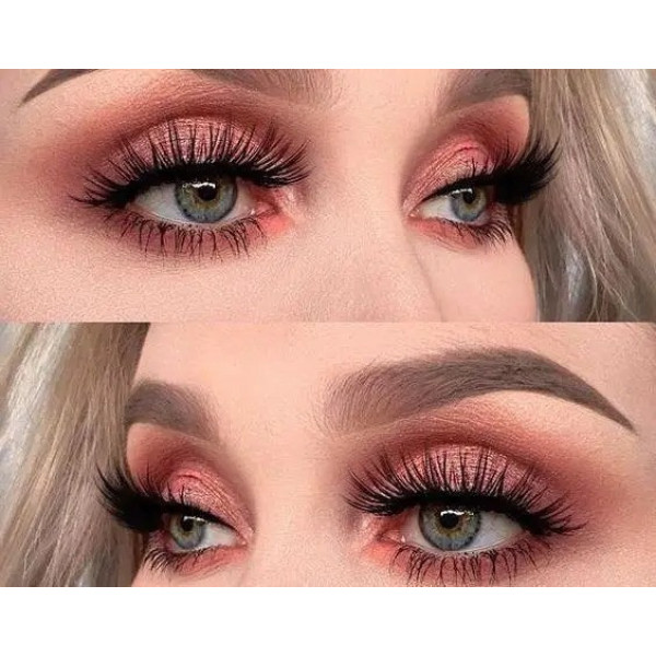 Черные ресницы на магнитах Magnetic Eyelashes в косметичке 2 пары