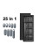 Набор отверток 25 в 1  Torx Hex Precision DIY магнитные Биты