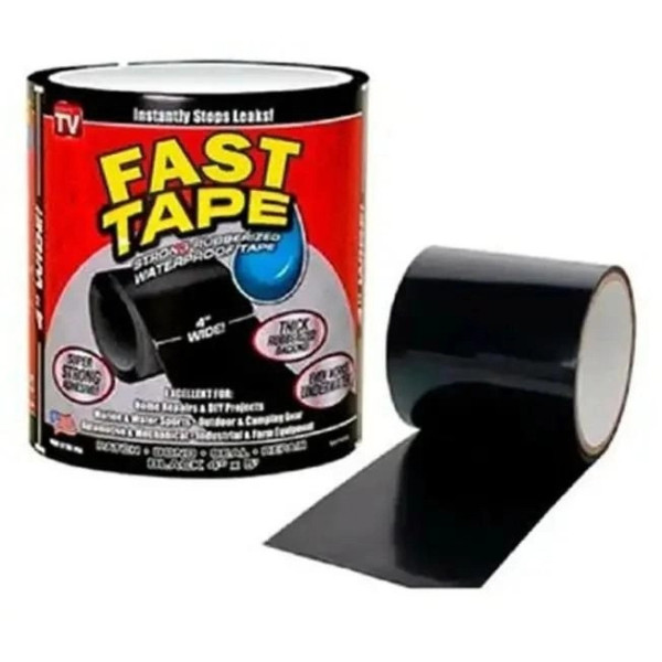 Водонепроницаемая изоляционная клейкая лента скотч 10х150 см Фаст тейп Fast Tape