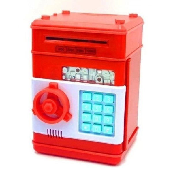 Копилка сейф с кодовым замком и купюроприемником электронный Number Bank 1511