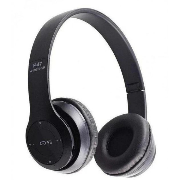 Беспроводные Bluetooth Наушники складные microSD MDR P47