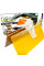 Антибликовый козырек HD Vision Visor Clear View для автомобиля yellow