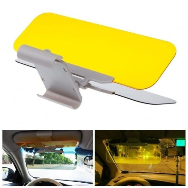 Антибликовый козырек HD Vision Visor Clear View для автомобиля yellow