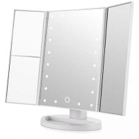 Зеркало настолькое для макияжа Superstar Magnifying Mirror с LED-подсветкой
