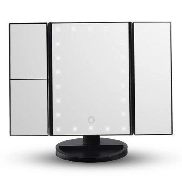 Зеркало настолькое для макияжа Superstar Magnifying Mirror с LED-подсветкой
