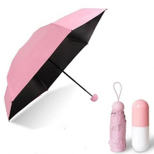 Мини-зонт в футляре , Карманный мини зонт в капсуле Umbrella