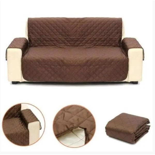 Накидка на диван двухстороннее Couch Coat водонепроницаемое