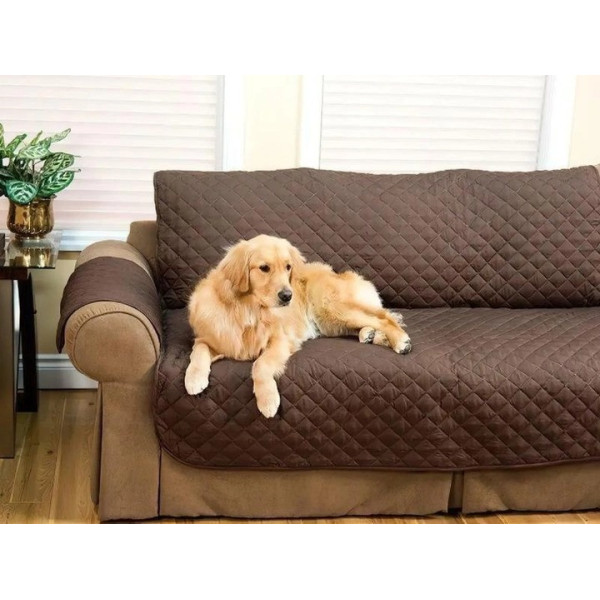 Накидка на диван двухстороннее Couch Coat водонепроницаемое