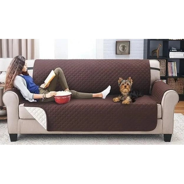 Накидка на диван двухстороннее Couch Coat водонепроницаемое