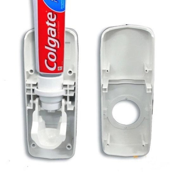 Автоматический дозатор зубной пасты и держатель щеток Toothpaste Dispenser Kaixin KX-889 Белый