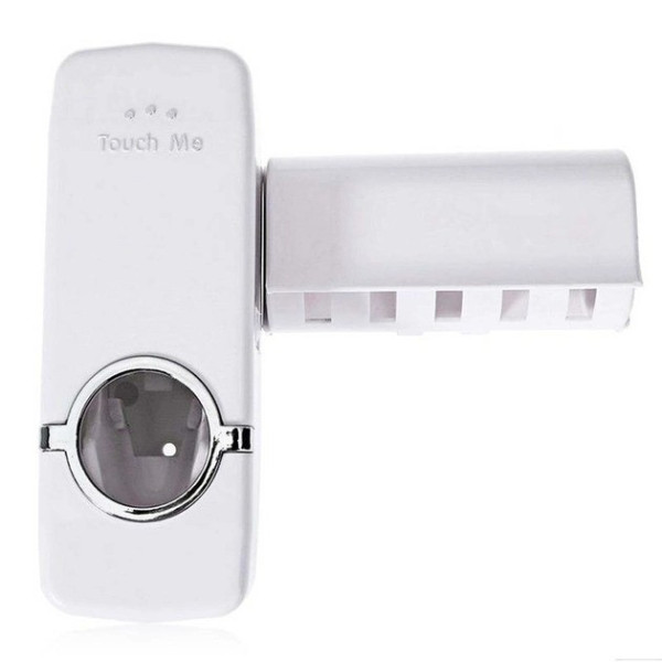 Автоматический дозатор зубной пасты и держатель щеток Toothpaste Dispenser Kaixin KX-889 Белый