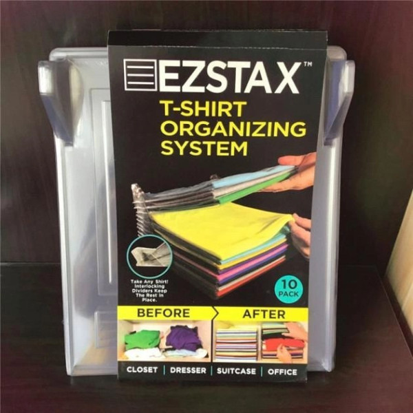 Органайзер для хранения одежды 10 ячеек для одежды 35x30см EZSTAX